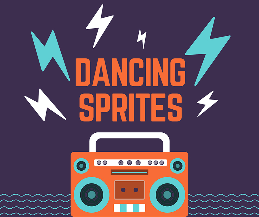 Dancing sprites resource